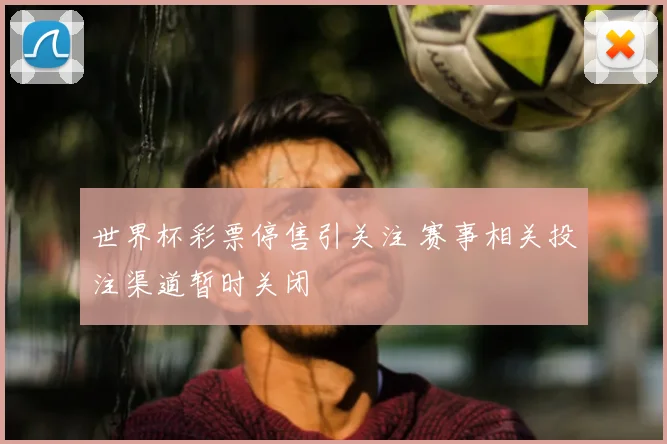 世界杯彩票停售引关注 赛事相关投注渠道暂时关闭